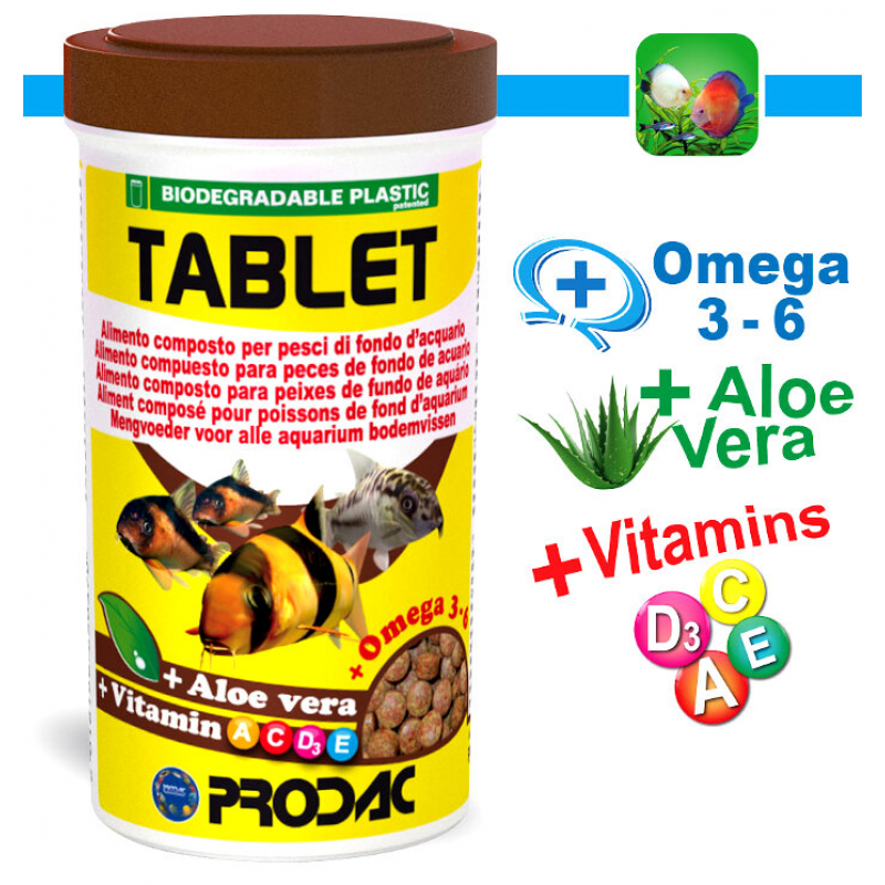 Krmivo pro ryby Nutron Prodac Tablet 100ml 60g