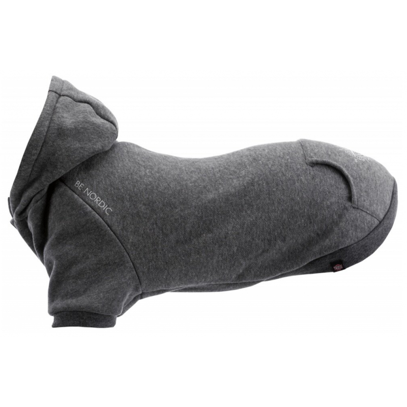 BE NORDIC Flensburg mikina s kapucňou, M: 50 cm, šedá