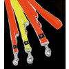 Oranžová vodítka nylon ART Sportiv reflexné 15mm x 2m