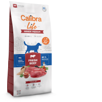 Calibra Dog Life Senior Medium FRESH BEEF 2,5 kg