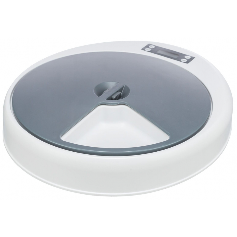 Automatické krmítko TX5, 5x240ml/ 33x5x36cm, biela/sivá (RP 0,12 €)