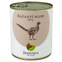 BOHEMIA Bažantie mäso vo vlastnej šťave 800g