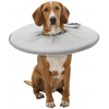 Ochranný mäkký golier "disk", L-XL: 53-56 cm/27 cm, polyester/pena, sivá