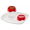 Misky a podnos pre psa MAXI LINDO Ferplast 2x0,5l