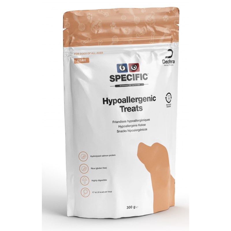 Specific pochúťka CT-HY HypoallergenicTreat6x300g pes