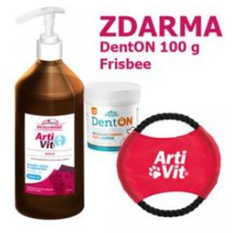 VITAR Veterinae ArtiVit Sirup 1000ml+DentON100+frisbee