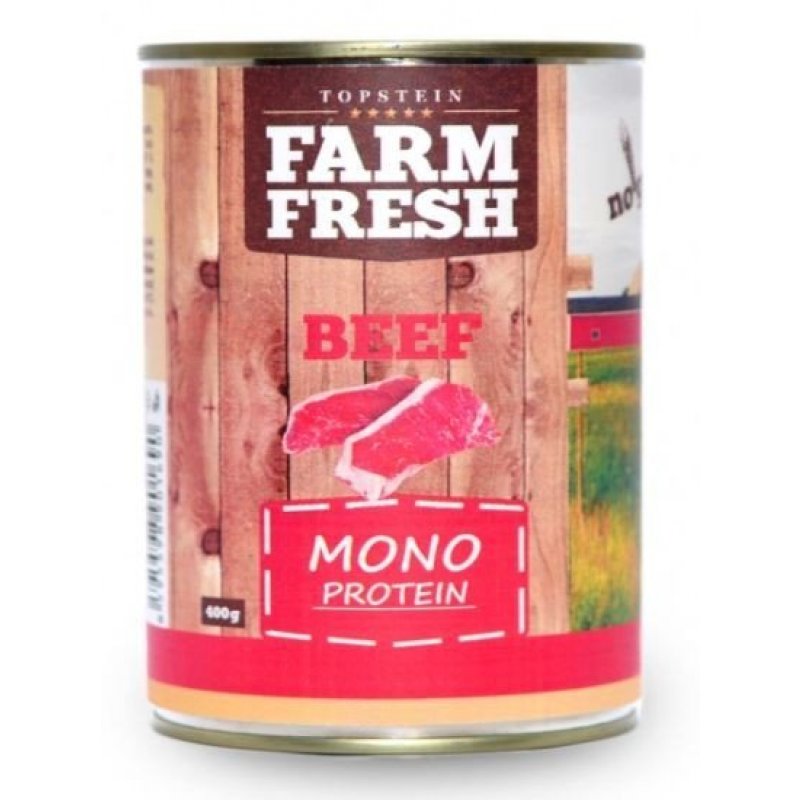 Farm Fresh Dog Monoprotein konzerva Beef 800g