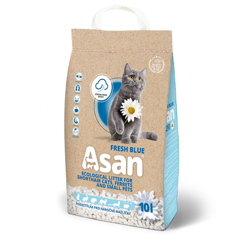ASAN Cat Fresh blue 10l
