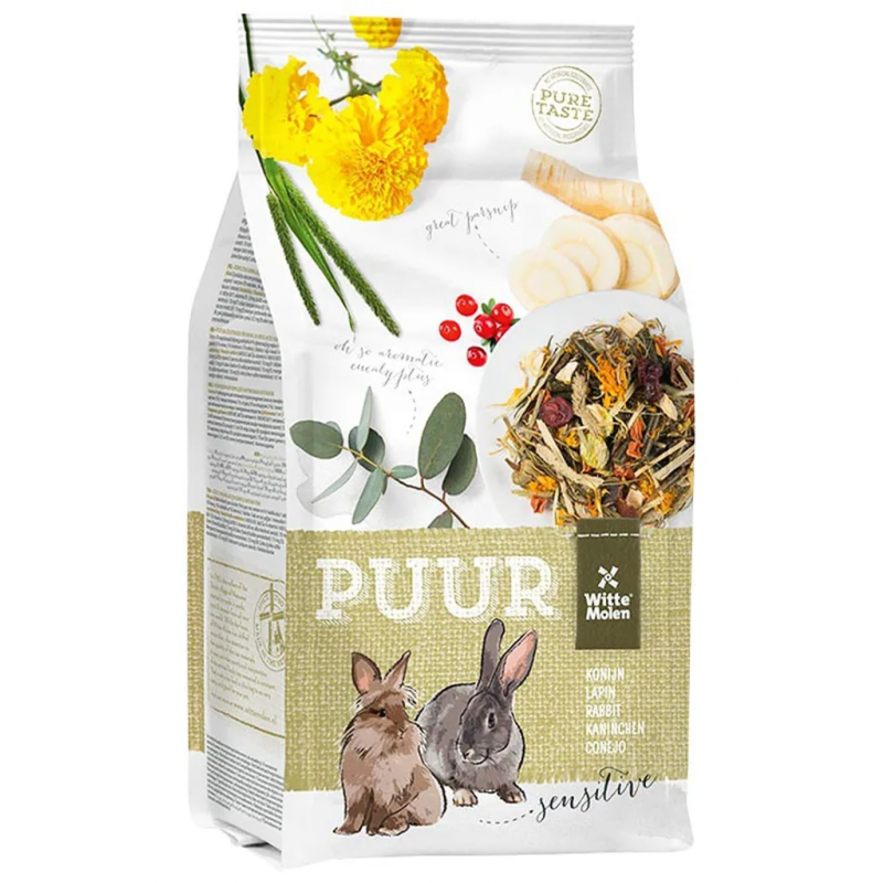 PUUR rabbit sensitive - králik citlivý 800 g