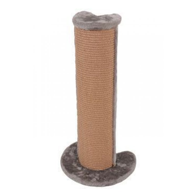 Škrabadlo stĺpik rohový šedá 64cm Zolux