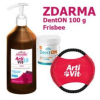 VITAR Veterinae ArtiVit Sirup 1000ml+DentON100+frisbee