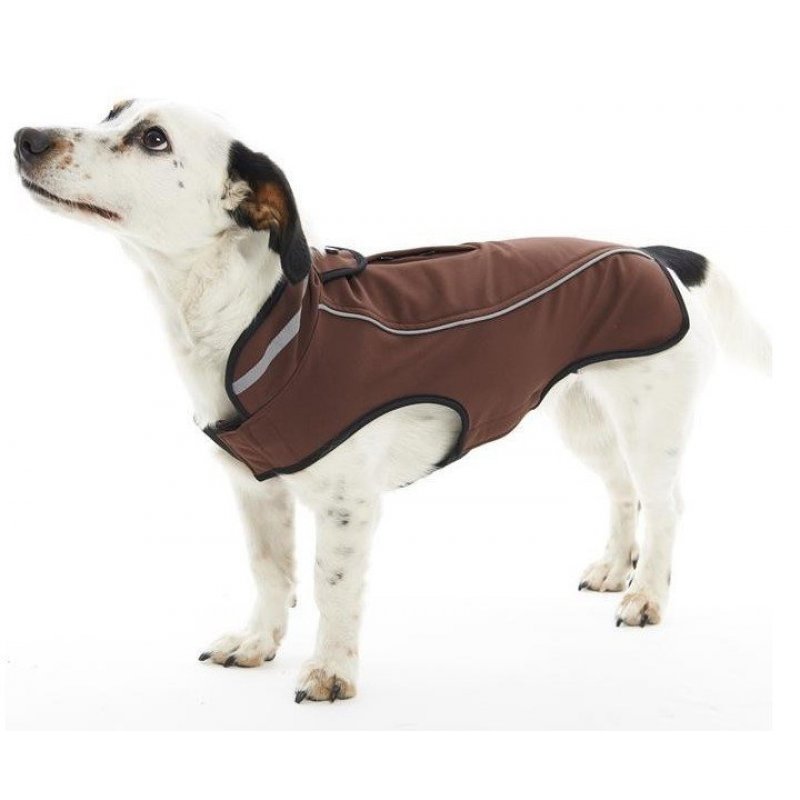 Oblečok Softshell Čokoládová 46cm L KRUUSE