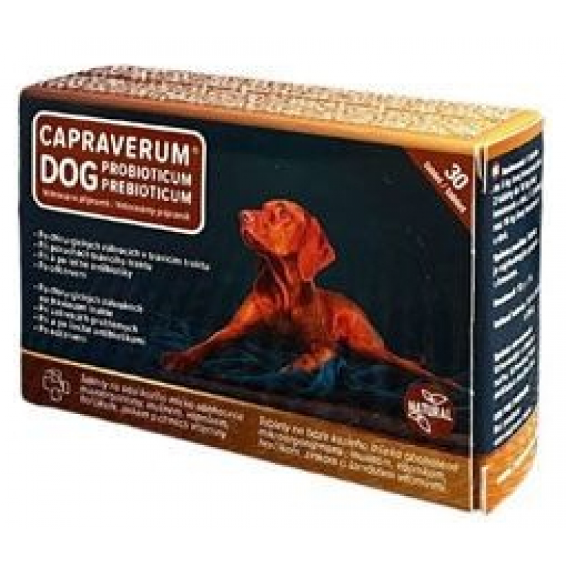 CAPRAVERUM DOG probioticum-prebioticum 30tbl