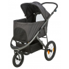 Kočík BUGGY na vzduchových pneu, 60 x 112 x 120 cm, nosnosť 20 kg, antracitová