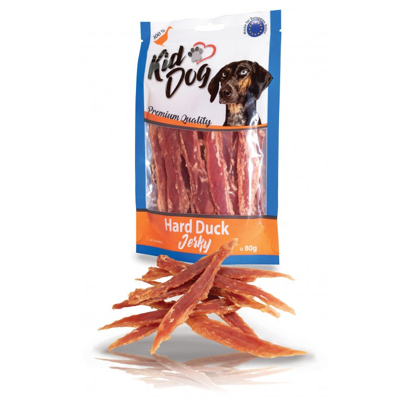 KIDDOG 100% kachní prsa 80 g (min. odběr 5 bal.)
