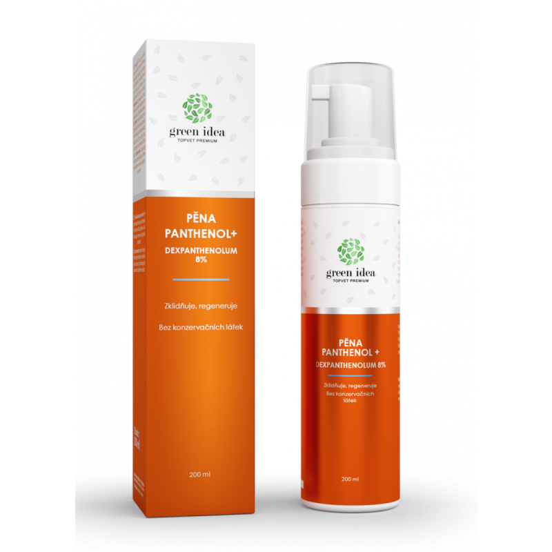 Panthenol+ pena 8% TOPVET 150ml