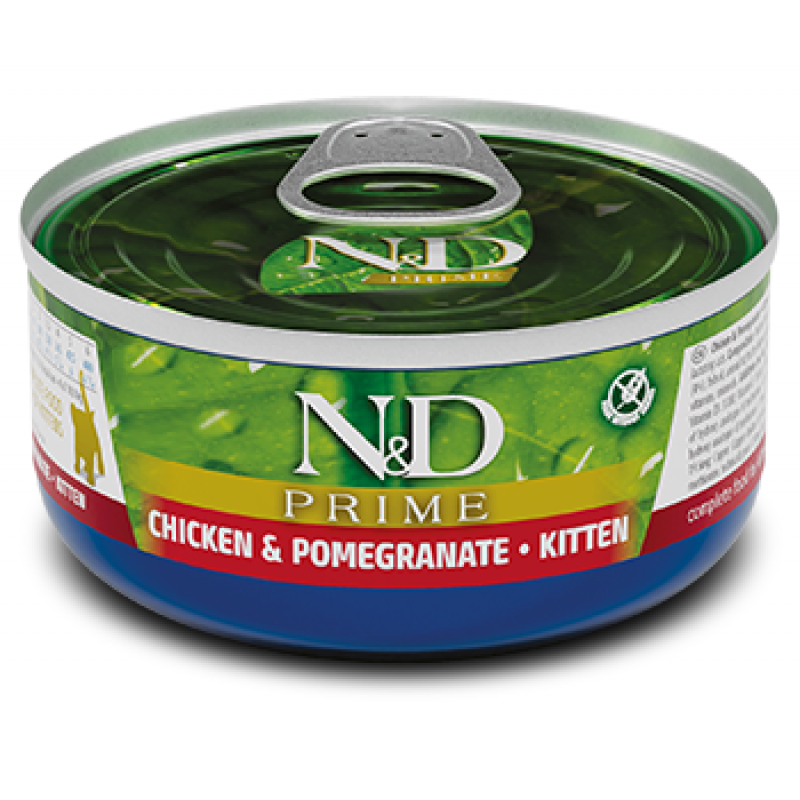 N&D CAT PRIME Kitten Chicken & Pomegranate 70g