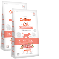 2x Calibra Dog Life Starter & Puppy Lamb 12 kg