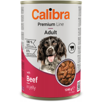Calibra Dog Premium konz. with Beef 1240g