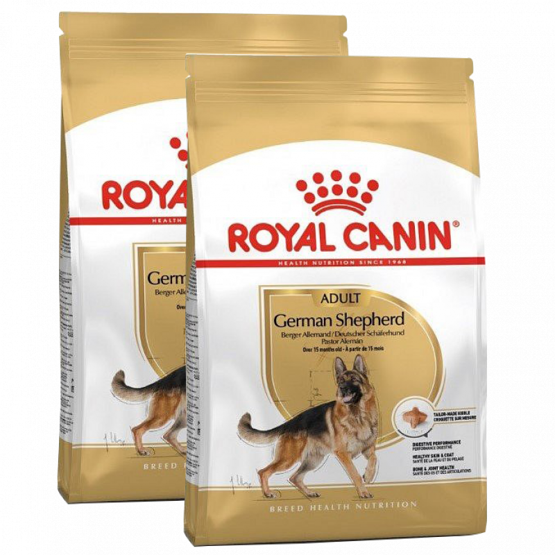 2x Royal Canin German Shepherd Adult 12kg
