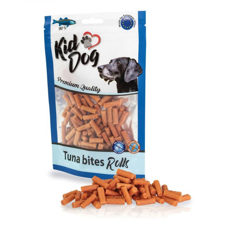 KIDDOG tuňákové válečky 80 g (min. odběr 5 bal.)