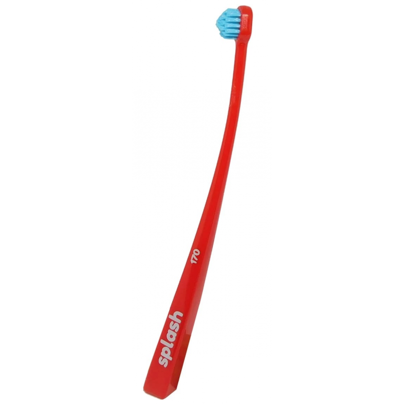 Zub. kefa Splash brush 170 červená svetlá 1ks