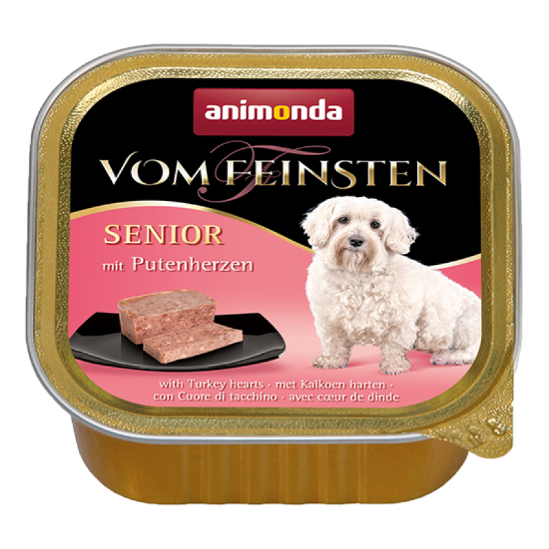 Animonda paštéta Senior morčacie srdce pes 150g