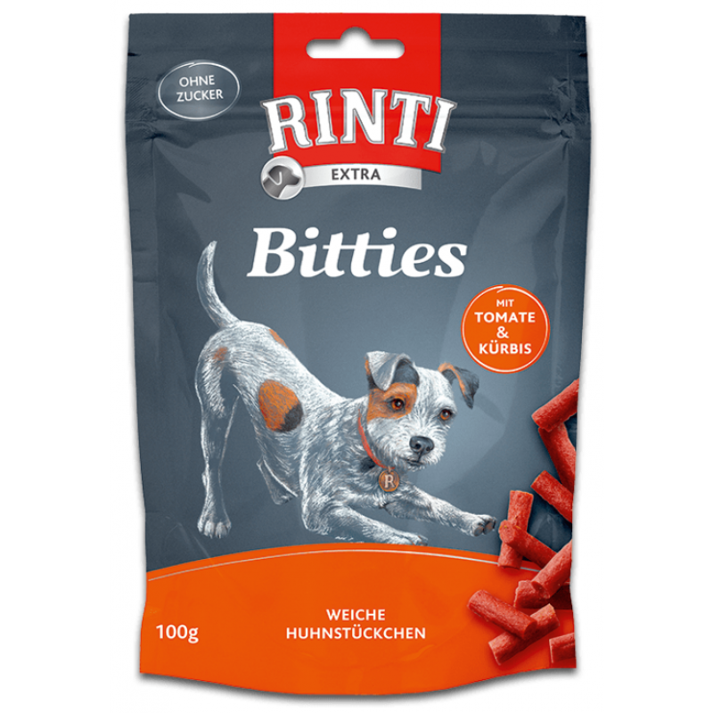 Rinti Dog pochoutka Extra Mini-Bits rajče+dýně 100g