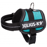 Julius-K9 silový postroj Baby 2/XS-S 33-45 cm, ocean - DOPRODAJ