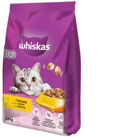 Whiskas Dry s kuracím mäsom 3,8kg