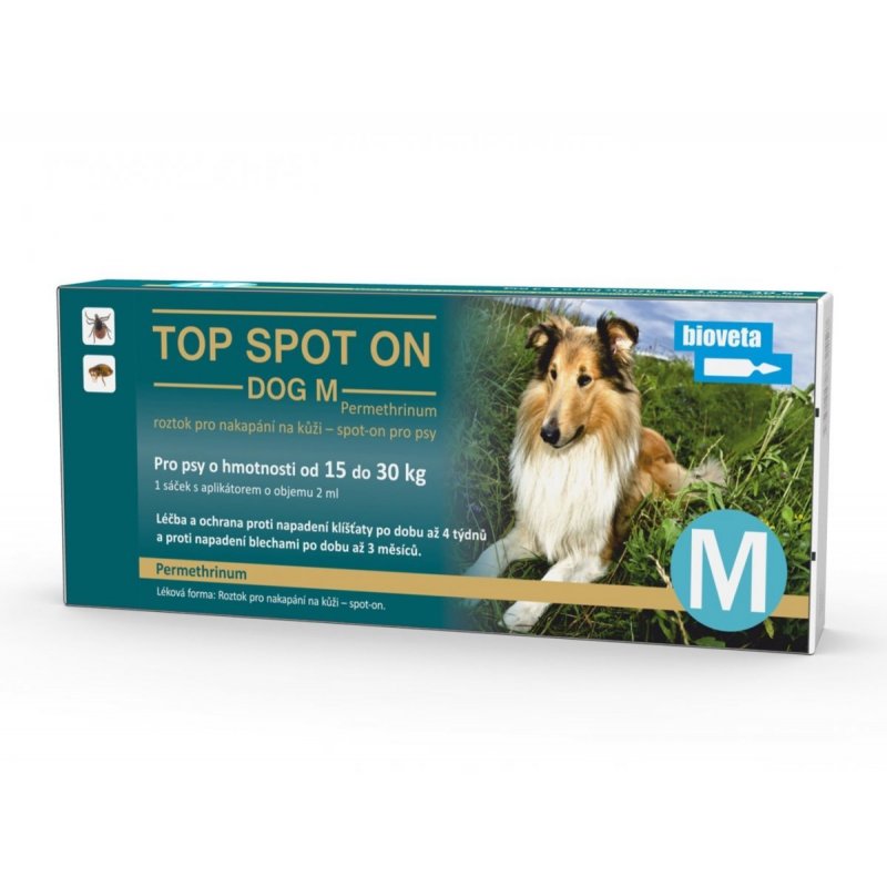 Top spot on Dog M 1x2ml (15 - 30kg)