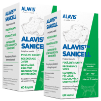 2x Alavis Sanicell pre psy a mačky 60cps