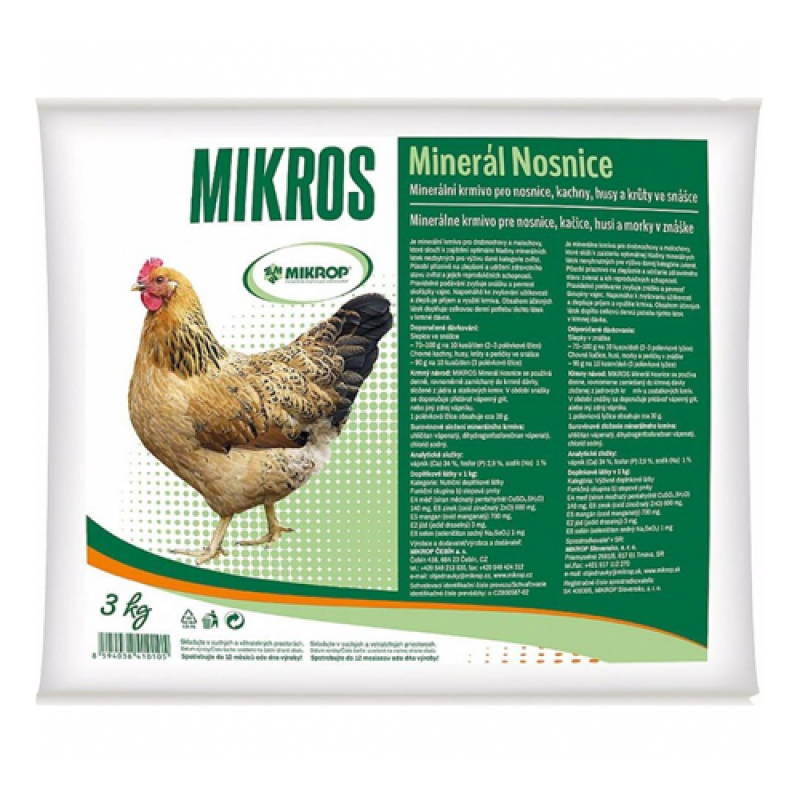 Mikros DN pre nosnice plv 3kg