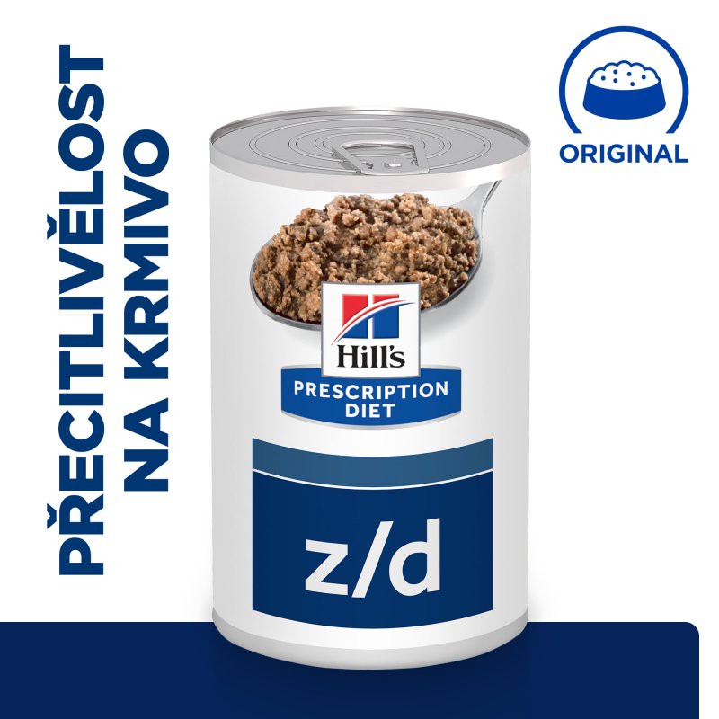 Hill's Prescription Diet z/d Alergia a starostlivosť o kožu konzerva pre psov 37