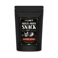 LYOPET Snack Dog & Cat Hovädzia pečeň 100 g