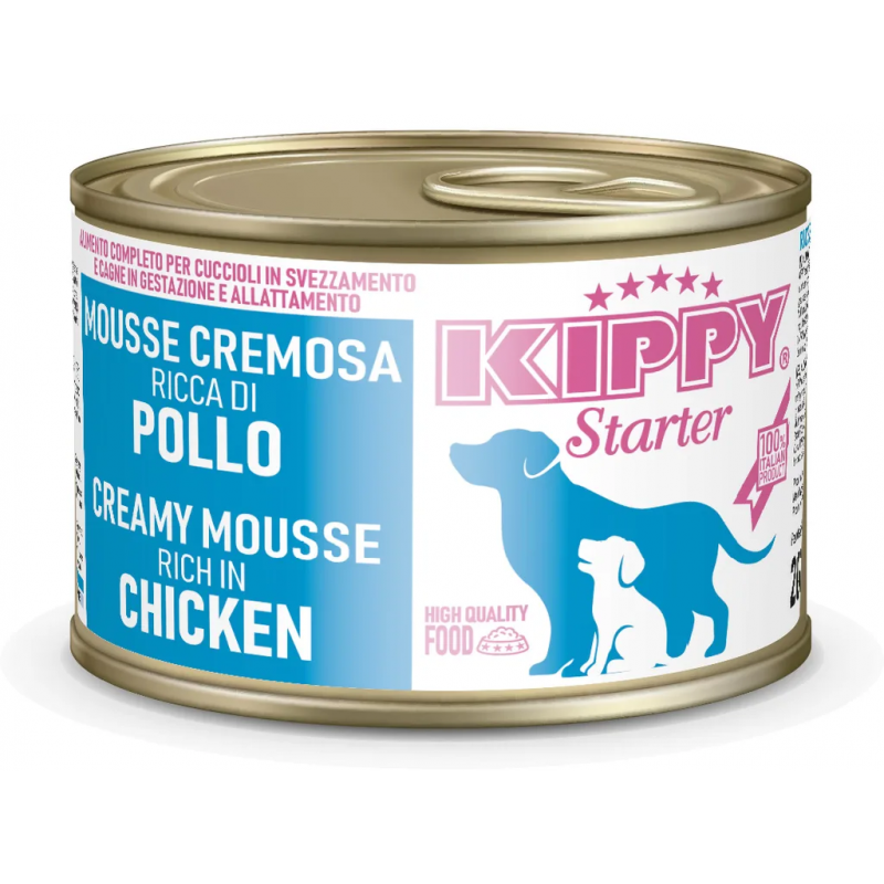 Kippy Starter krémová pena s kuraťom pre psov 200g