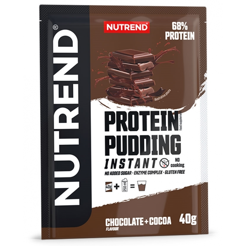 Nutrend Protein PUDDING čokoláda + kakao 40g