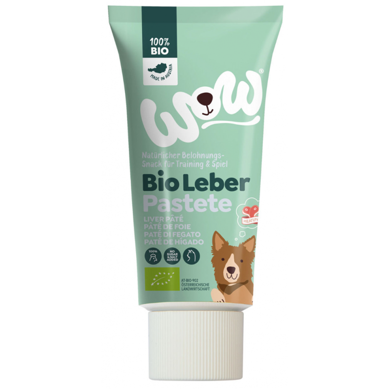WOW Bio Pečeňová pasta 80g