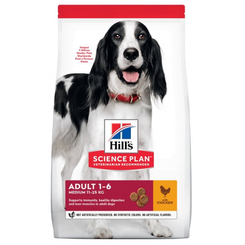 Hill's Science Plan Adult Medium Chicken 14kg