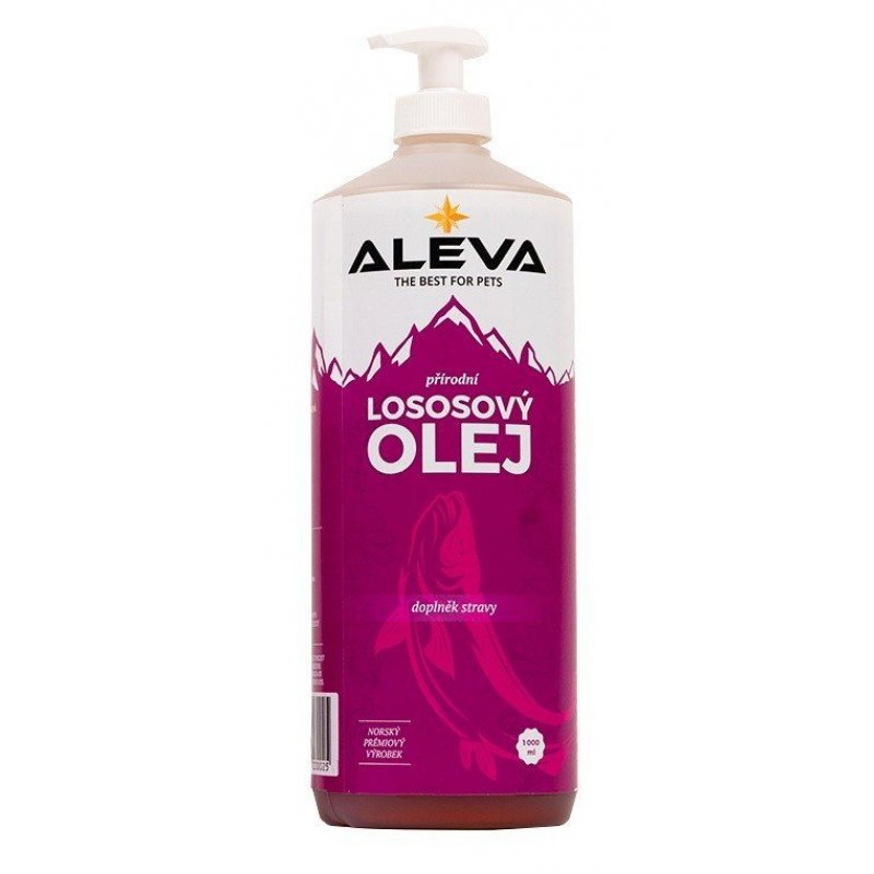 Lososový olej Aleva 1000ml