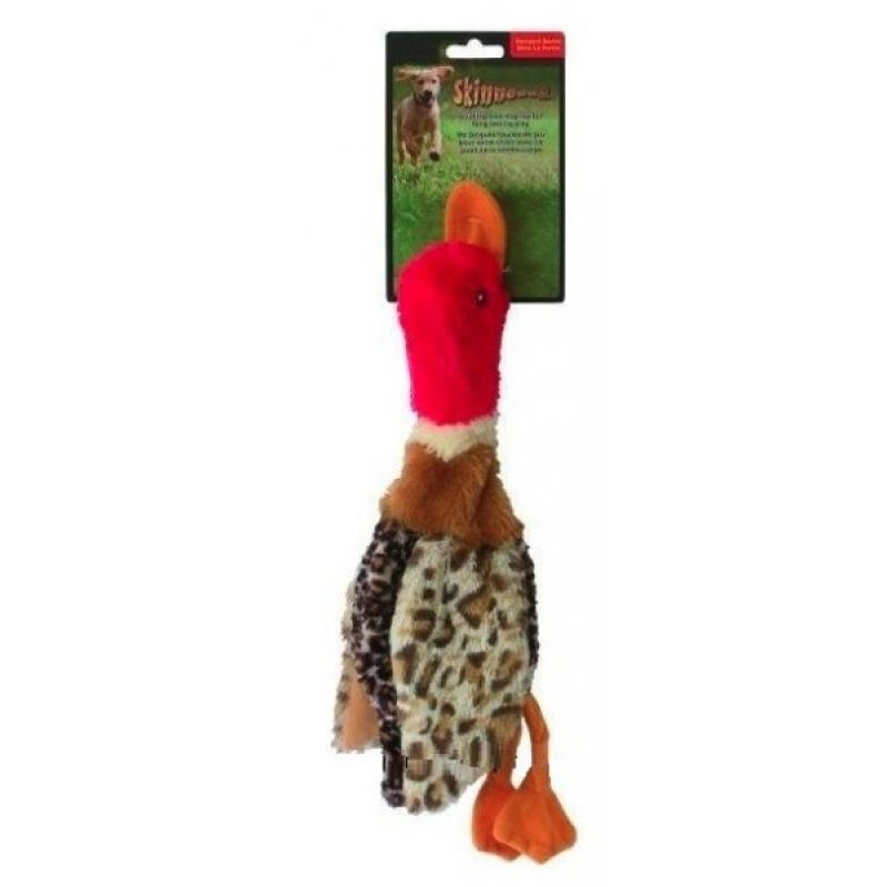 Hračka pes Kačica pískacia 35cm Skinneeez