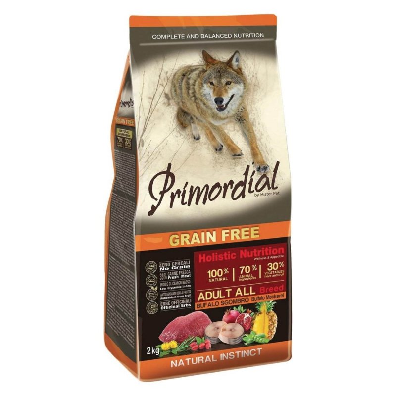 Primordial GF Adult Buffalo Mackerele 2kg