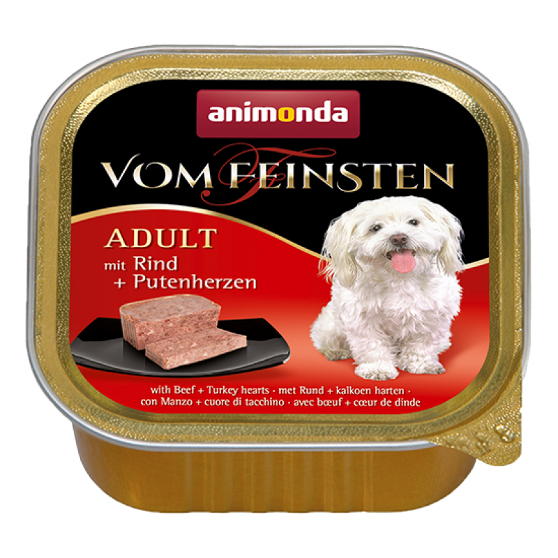 Animonda paštéta Classic hovädzie & morčacie srdce pes 150g