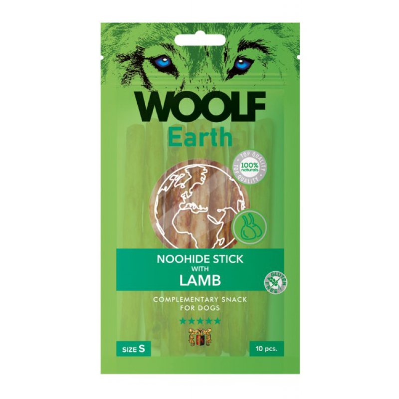 Woolf pochúťka Earth NOOHIDE S Lamb 90g