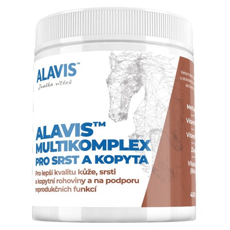Alavis Multikomplex pre srsť a kopytá 400g