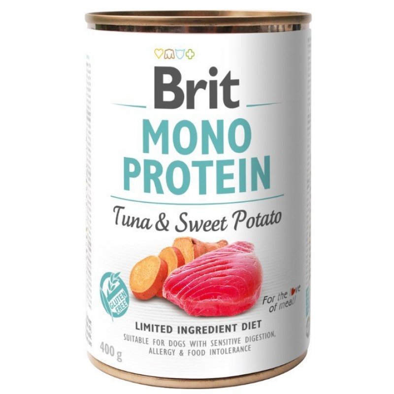Brit Mono Protein Tuna & Sweet Potato 400g
