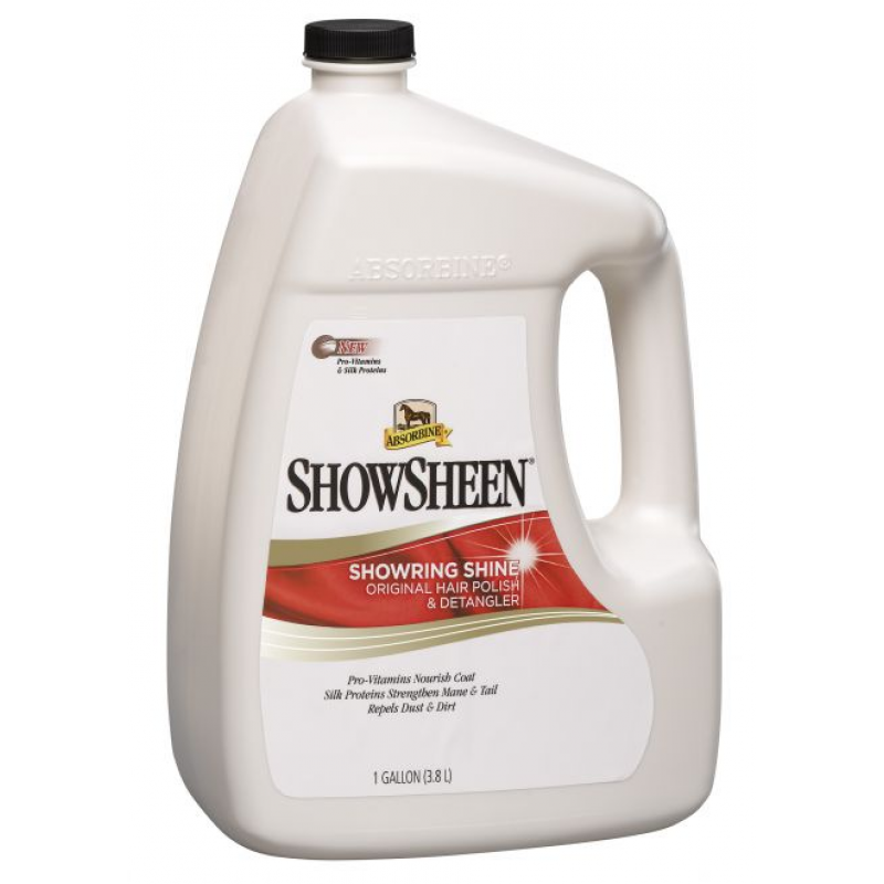 ShowSheen Lesk a Rozčesávač kanister 3,8l