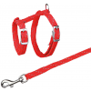 Nylonový postroj reflexný pre mačiatka, nylon 18-35cm/10mm1,3m