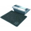 Predložka PVC s labkou, šedá k WC 45 x 37cm Trixie