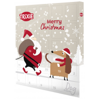 Adventný kalendár pre psov PREMIO 380g mäsovej pochúťky Trixie